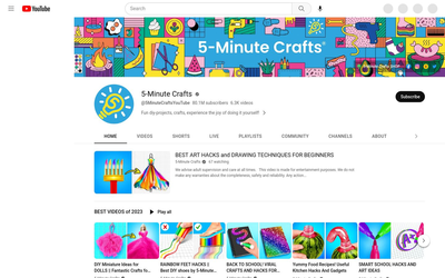 5-Minute Crafts