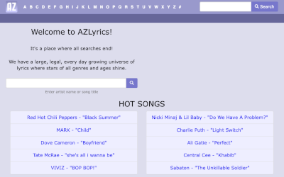 AZ lyrics