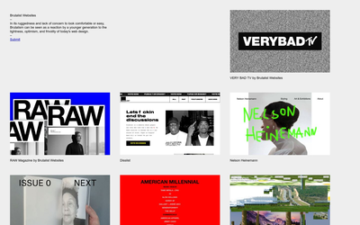 Brutalist Websites