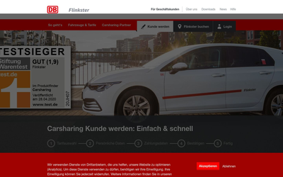 Flinkster Car Sharing