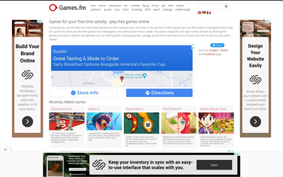 Free games at Games.fm