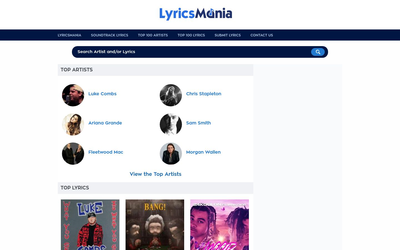 Lyrics mania