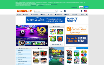 Miniclip games