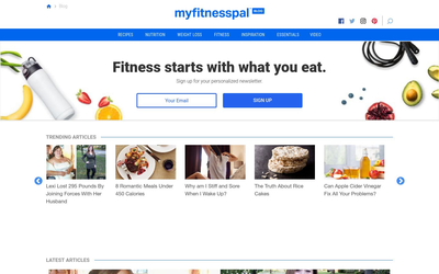 My Fitness Pal
