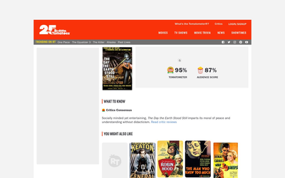 The Day The Earth Stood Still (1951)